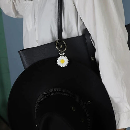 Colorful Flower Leaf Hat Clip Multi-functional Clip Travel Luggage Pendant Bag Accessory