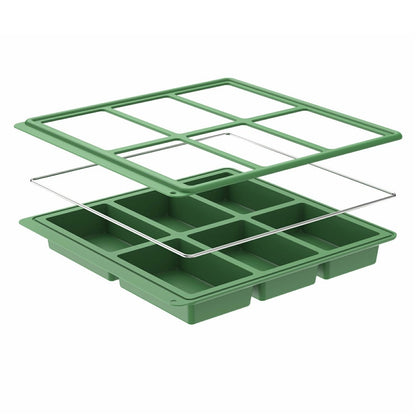 Silicone Baking Pan 6 Cavity Rectangular Cake Mold High Temperature Bread Mold (FDA Certificated)