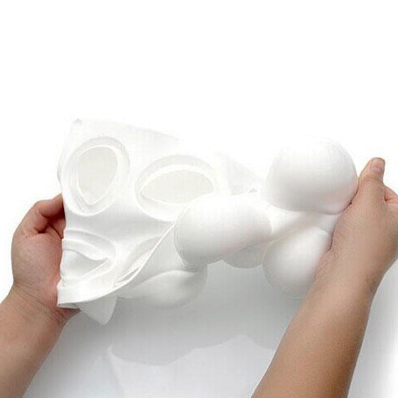 YT2023136 8-Cavity Silicone Sphere Cake Mold Round Ball Baking Mold for Mousse Cake Chocolate Mold (BPA Free, No FDA)