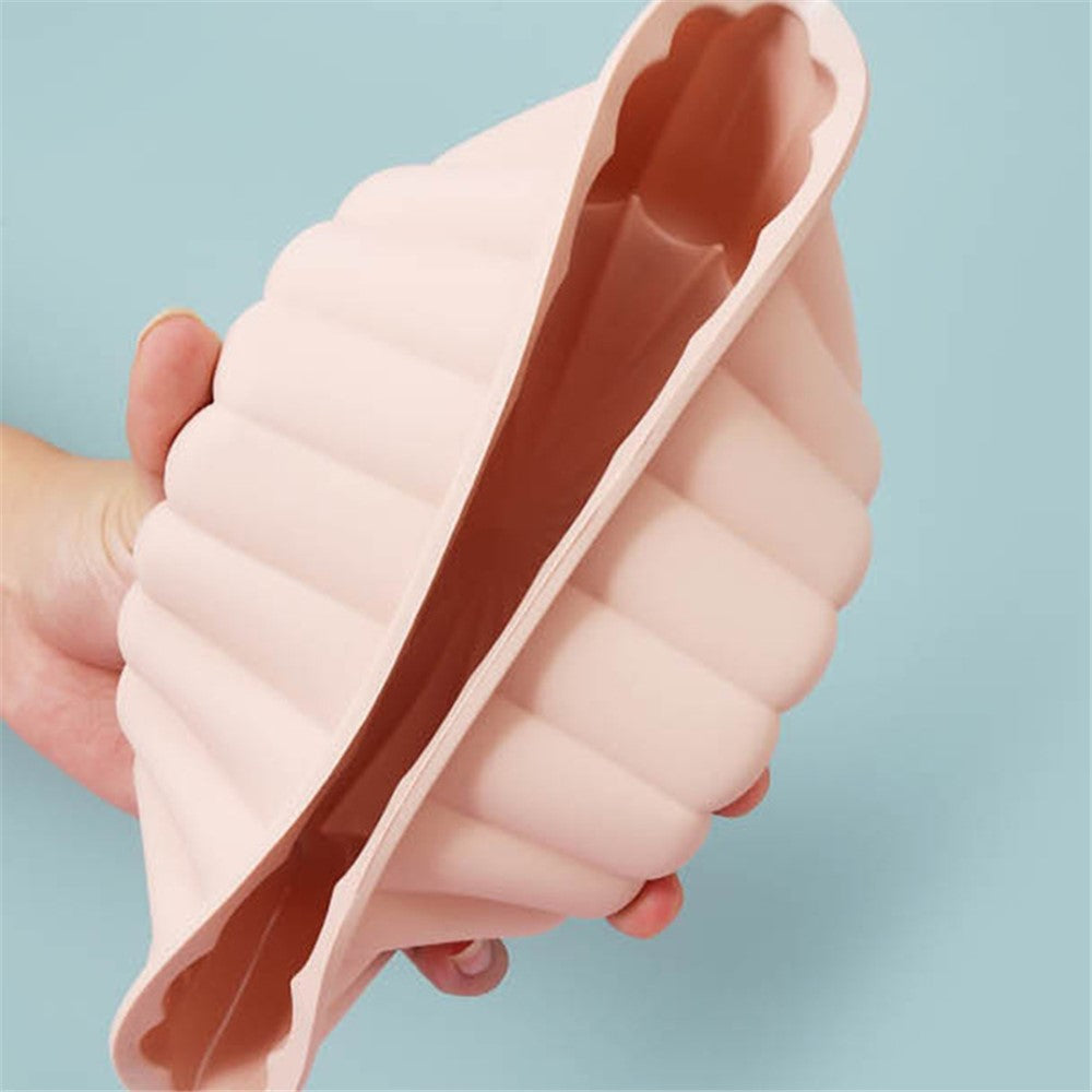 Flower Shape Silicone Baking Pan Round Tray Bread Mousse Cake Mold (BPA-Free, No FDA Certified)
