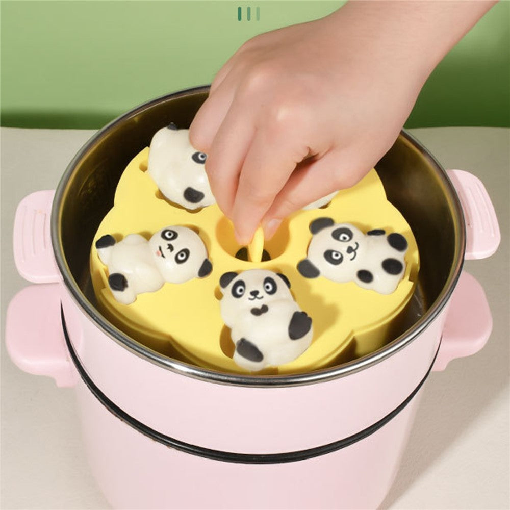Cute Panda Shape Silicone Baby Food DIY Mold Steamed Cake Maker (No FDA)