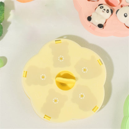 Cute Panda Shape Silicone Baby Food DIY Mold Steamed Cake Maker (No FDA)