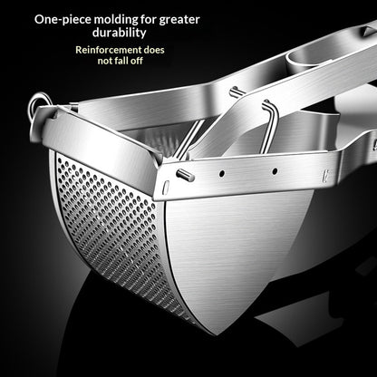 430 Stainless Steel Potato Ricer Multifunctional Vegetable Masher Fruit Press Lemon Juicer (FCM Tested)
