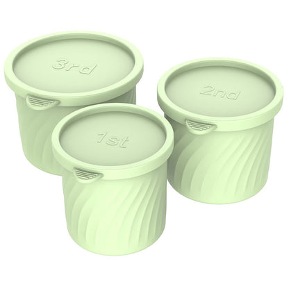 3Pcs / Set Food Grade Silicone Cylinder Ice Cube Mold with Lid for 24 / 30 / 40oz Stanley Cups (BPA Free, No FDA)