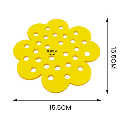 4Pcs / Set Floating Bee Island Butterfly Water Feeder Tray Insect Drinking Station for Outdoor Garden Decor