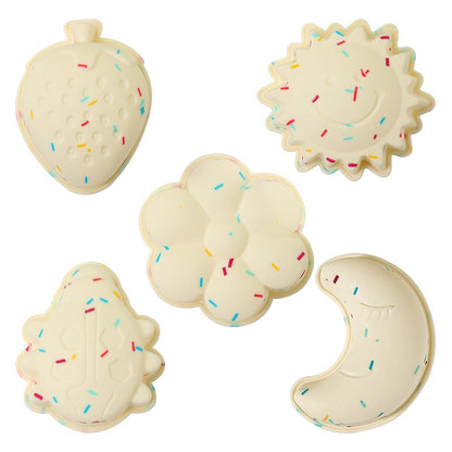 10PCS Silicone Baking Molds DIY Non-Stick Cake Cups Baking Tool (BPA Free, FDA Certified)