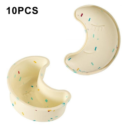 10PCS Silicone Baking Molds DIY Non-Stick Cake Cups Baking Tool (BPA Free, FDA Certified)