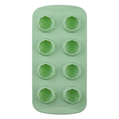 Diamond / Heart / Star / Round Shape DIY Ice Maker Silicone Ice Cube Tray 8 Cavity Mold (BPA Free, FDA Certified)