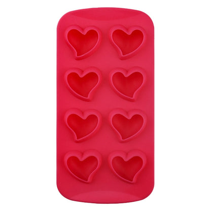 Diamond / Heart / Star / Round Shape DIY Ice Maker Silicone Ice Cube Tray 8 Cavity Mold (BPA Free, FDA Certified)