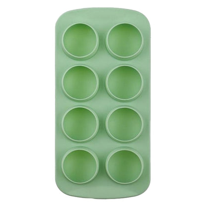 Diamond / Heart / Star / Round Shape DIY Ice Maker Silicone Ice Cube Tray 8 Cavity Mold (BPA Free, FDA Certified)