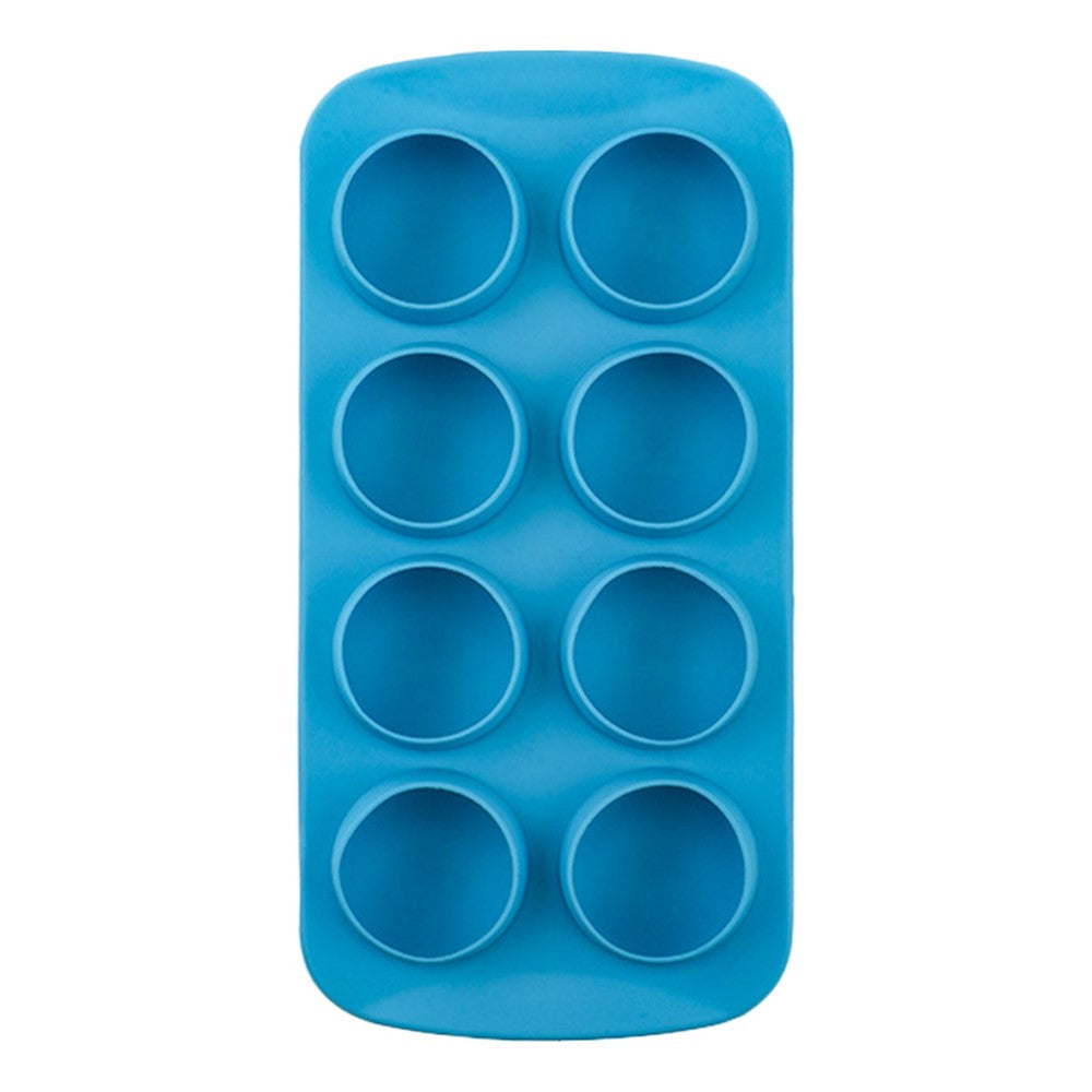 Diamond / Heart / Star / Round Shape DIY Ice Maker Silicone Ice Cube Tray 8 Cavity Mold (BPA Free, FDA Certified)