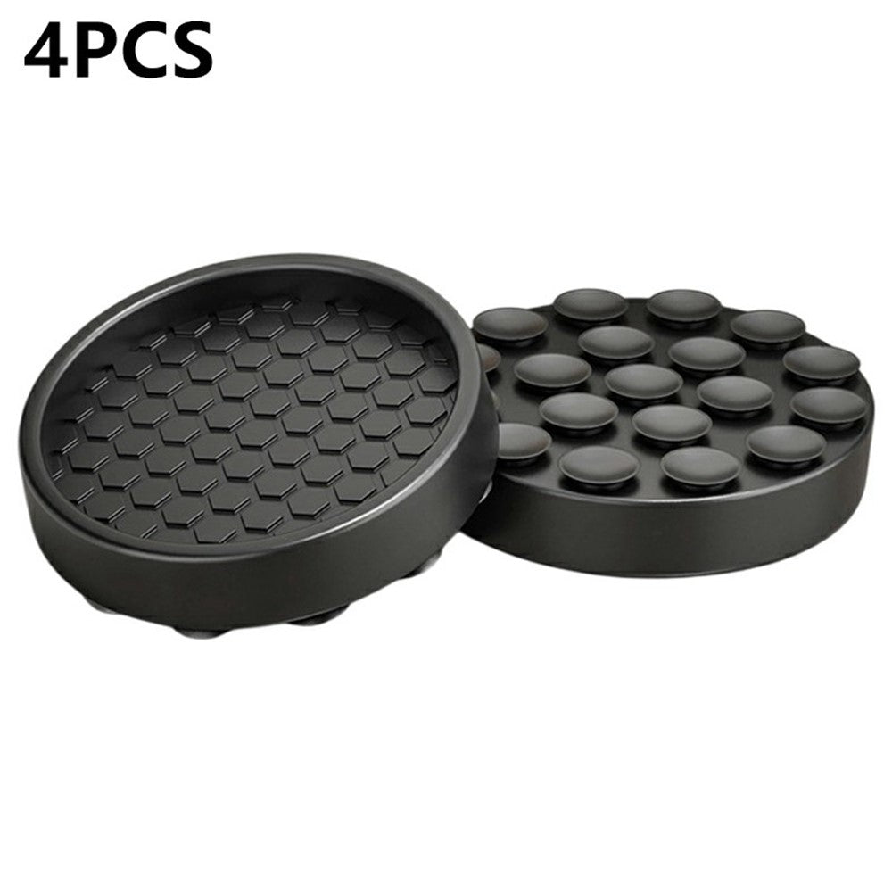4Pcs 5CM Round Suction Cup Furniture Pads for Sofa Legs Chair Table Feet Non Slip Silicone Mat Noise Reduction