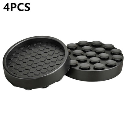 4Pcs 5CM Round Suction Cup Furniture Pads for Sofa Legs Chair Table Feet Non Slip Silicone Mat Noise Reduction