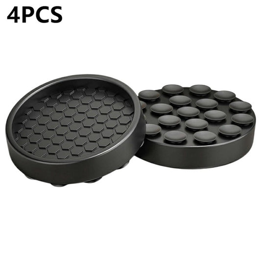 4Pcs 5CM Round Suction Cup Furniture Pads for Sofa Legs Chair Table Feet Non Slip Silicone Mat Noise Reduction