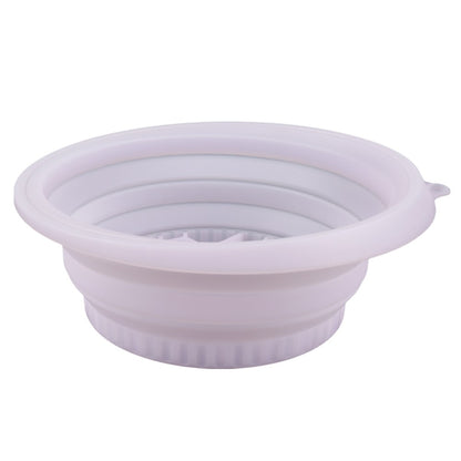 Collapsible Silicone Face Basin Ice Cold Therapy Multipurpose Foldable Washbasin for Skincare Travel (FDA Certified, BPA-Free)