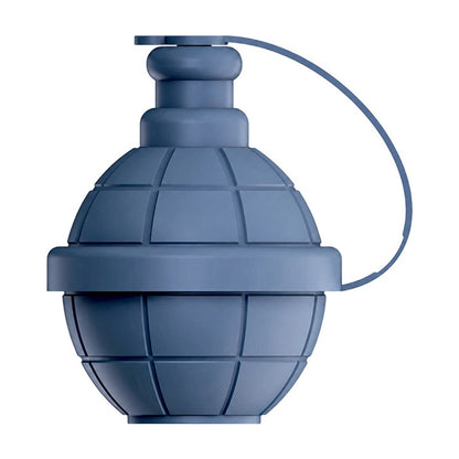 3D Hand Grenade Shape Ice Cube Mold Ice Ball Maker with Lid for Cocktails Parties (BPA Free, No FDA)