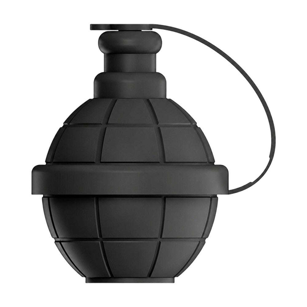 3D Hand Grenade Shape Ice Cube Mold Ice Ball Maker with Lid for Cocktails Parties (BPA Free, No FDA)