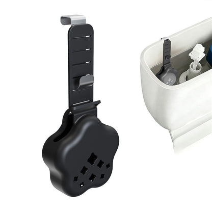 Adjustable Hanging Toilet Tank Cleaning Tablet Holder Silicone Star Basket with Stainless Steel Hook