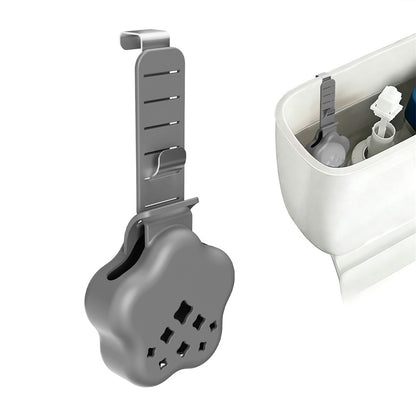 Adjustable Hanging Toilet Tank Cleaning Tablet Holder Silicone Star Basket with Stainless Steel Hook