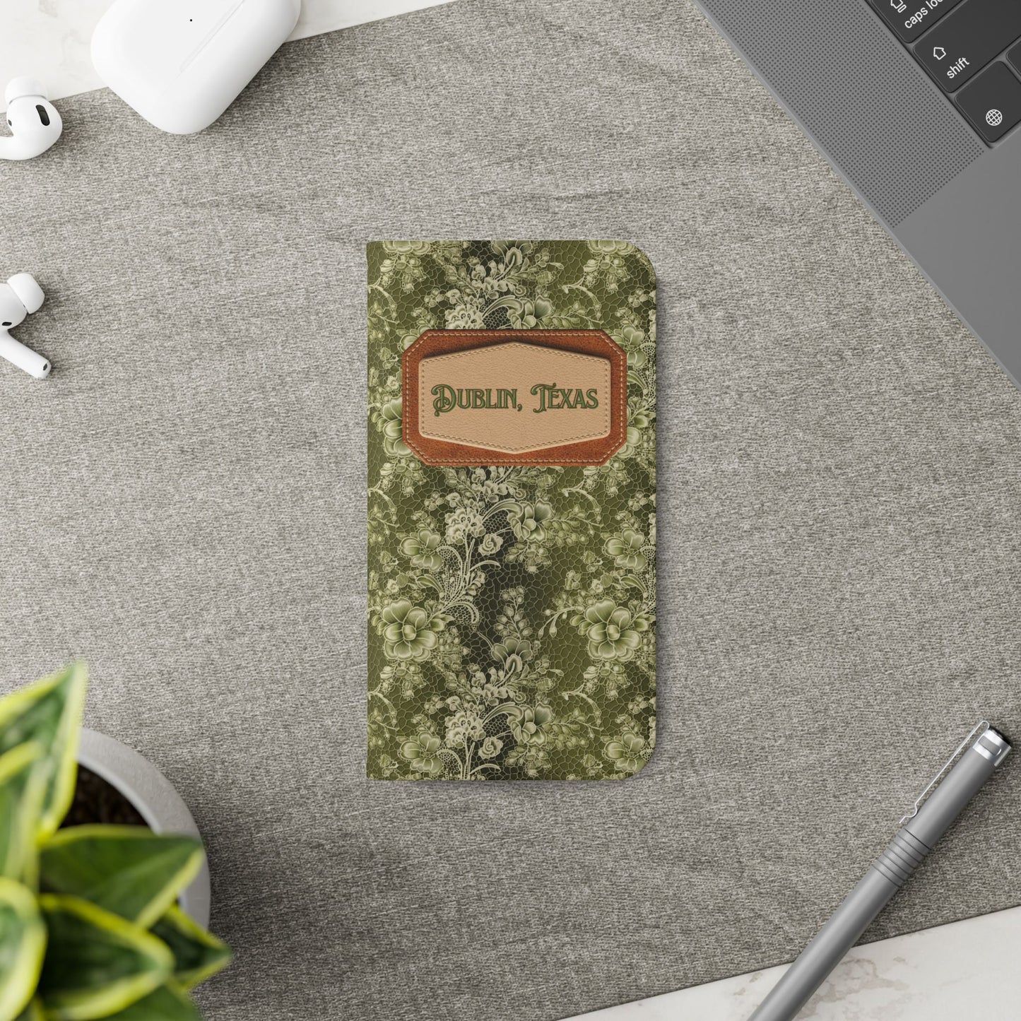 Dublin, Texas Lucky Lace Phone Flip Case Wallet (Samsung & iPhone)