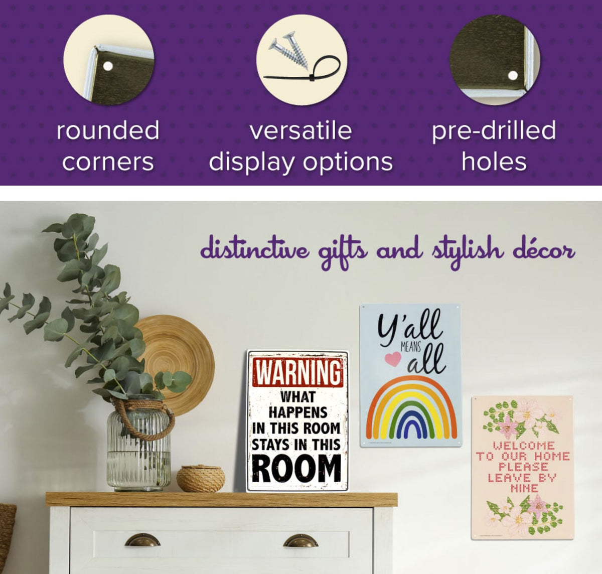 PLEASE FLUSH: This Is Not Show & Tell – Fun Metal Tin Sign for Bathrooms #F41 🚽💩