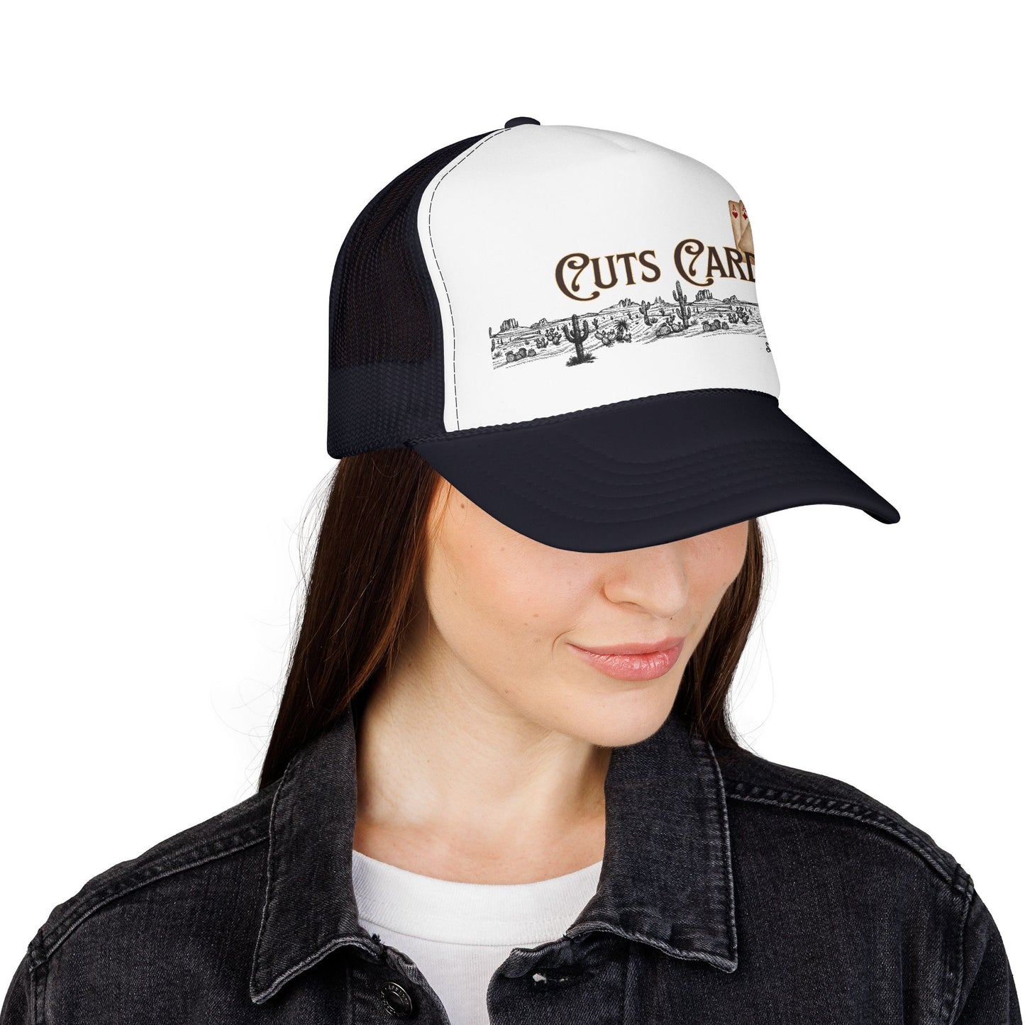 Cuts Cards Foam Trucker Hat