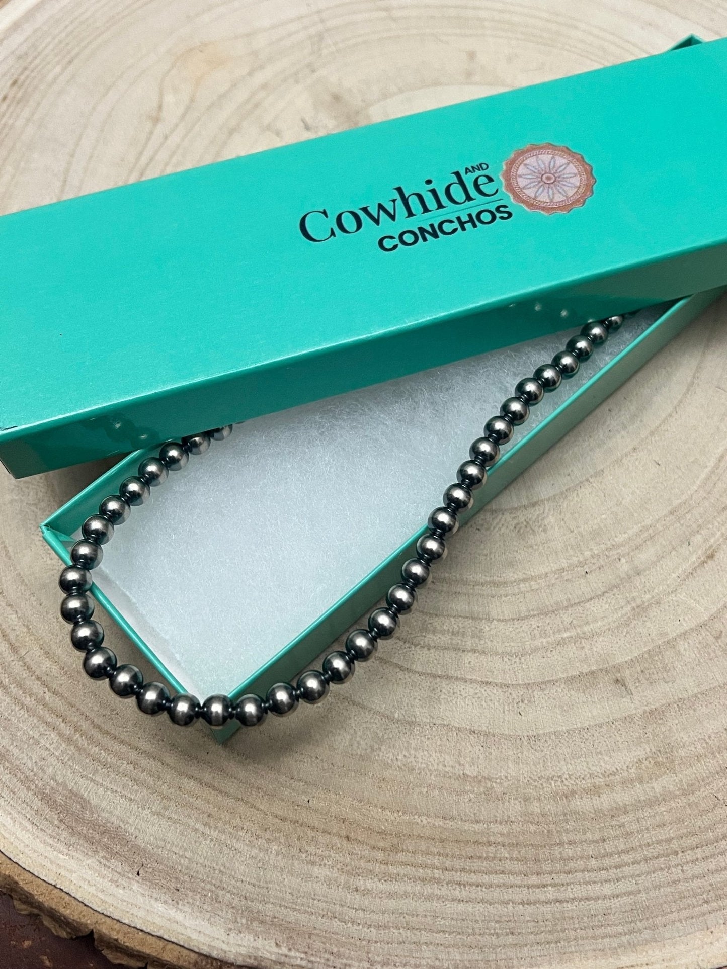 6mm Sterling Pearl Necklace — 16 inch