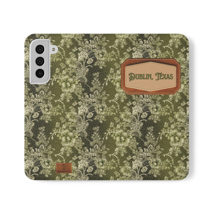 Dublin, Texas Lucky Lace Phone Flip Case Wallet (Samsung & iPhone)