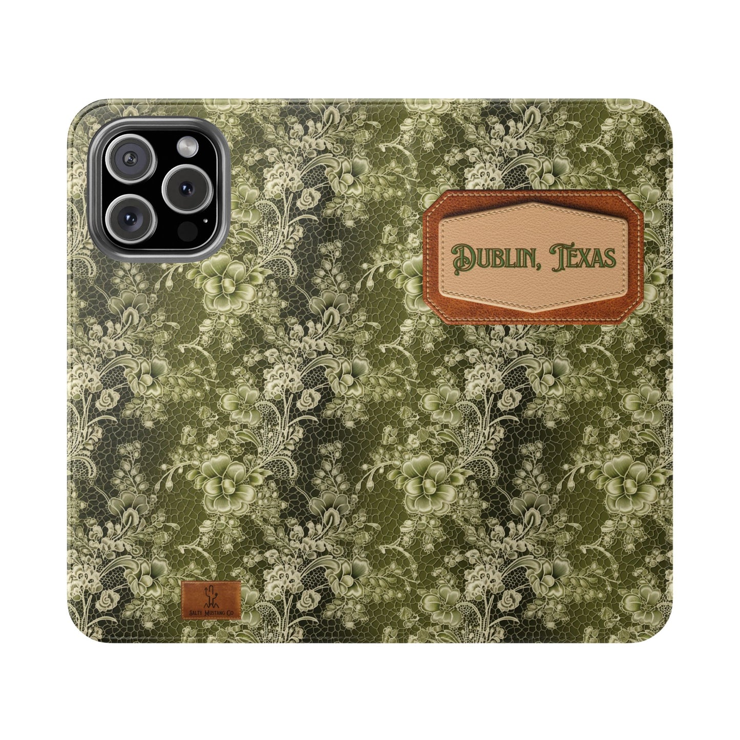 Dublin, Texas Lucky Lace Phone Flip Case Wallet (Samsung & iPhone)