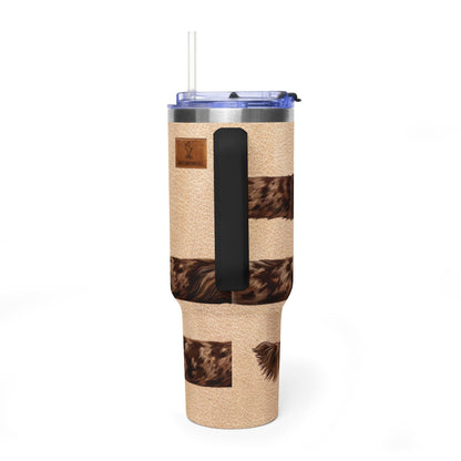 Andouille Wrap Get A-Long Little Doggie Vacuum Thermal Tumbler, 40oz