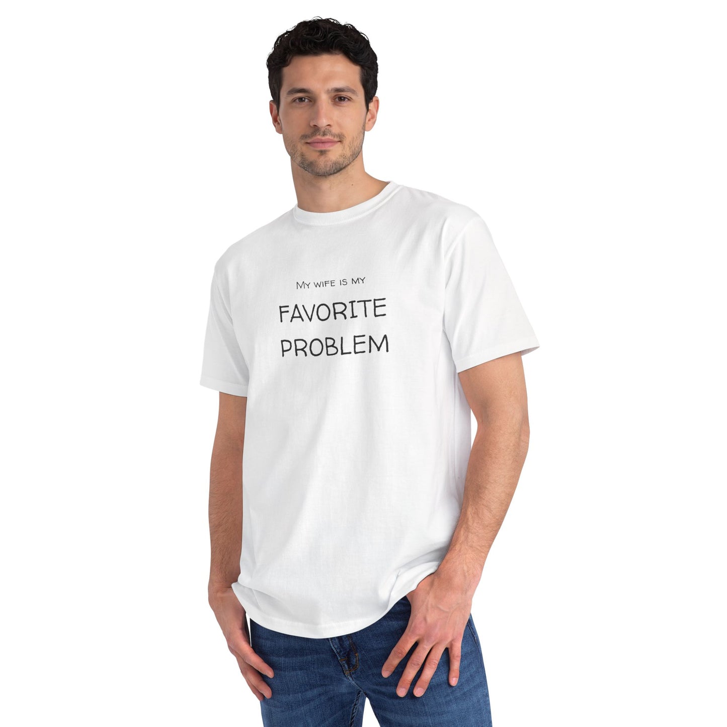 My Wife Is My Favorite Problem Organic Unisex Classic T-Shirt