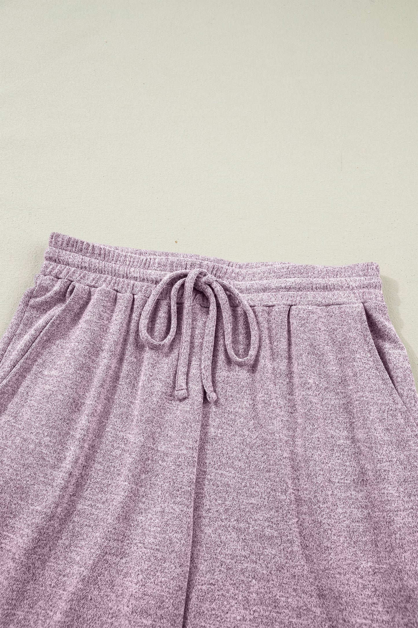 Solid Tank Top & Drawstring Jogger Pants Set