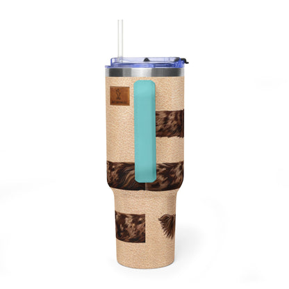 Andouille Wrap Get A-Long Little Doggie Vacuum Thermal Tumbler, 40oz