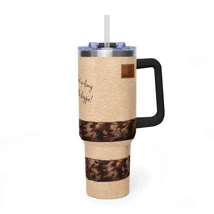 Andouille Wrap Get A-Long Little Doggie Vacuum Thermal Tumbler, 40oz