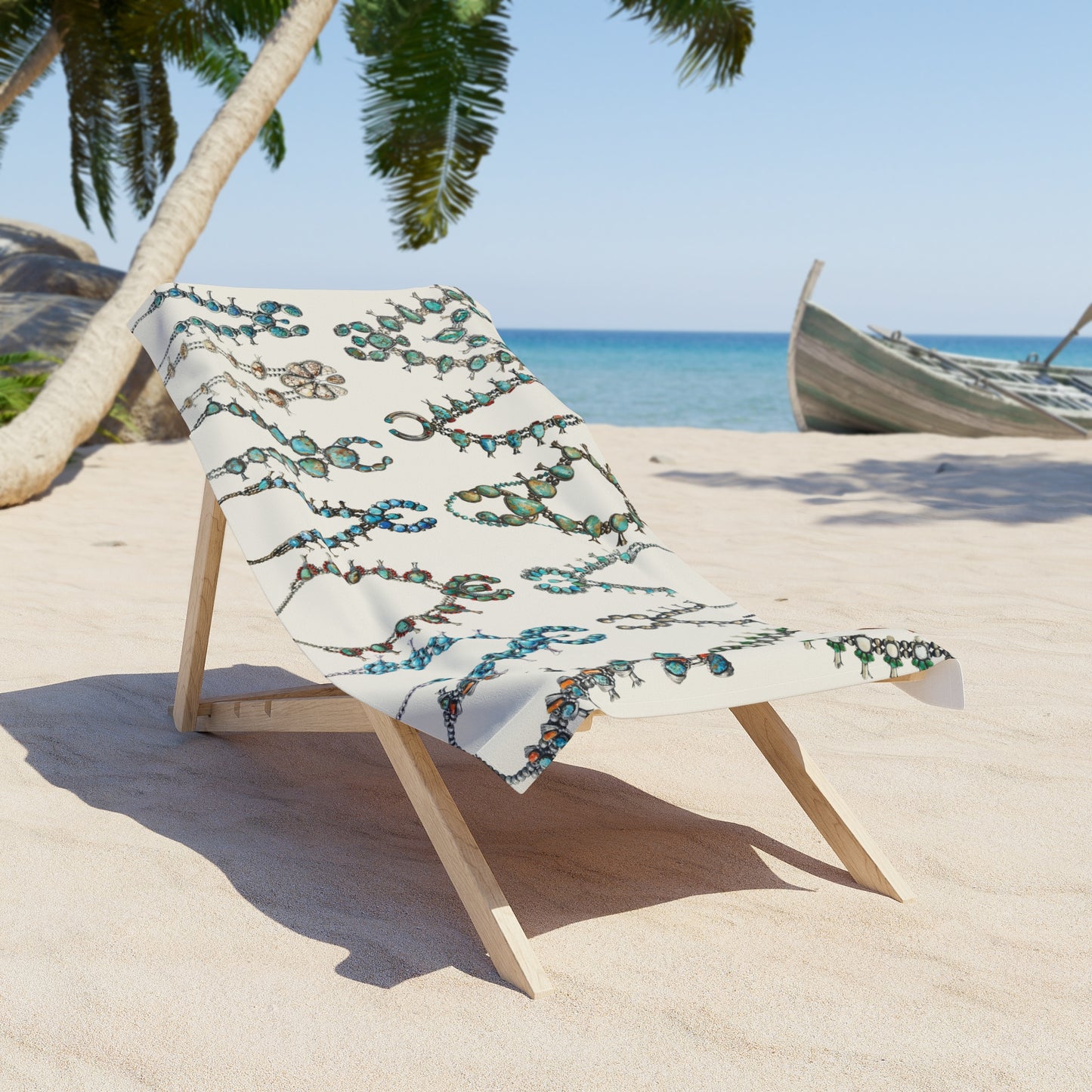 Squash Blossom Beach Towel