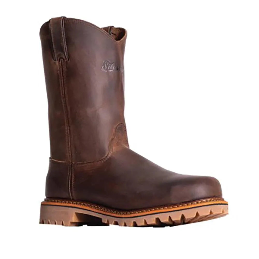 Silverado Kimmel - Vibram Sole Leather Cowboy Work Boots