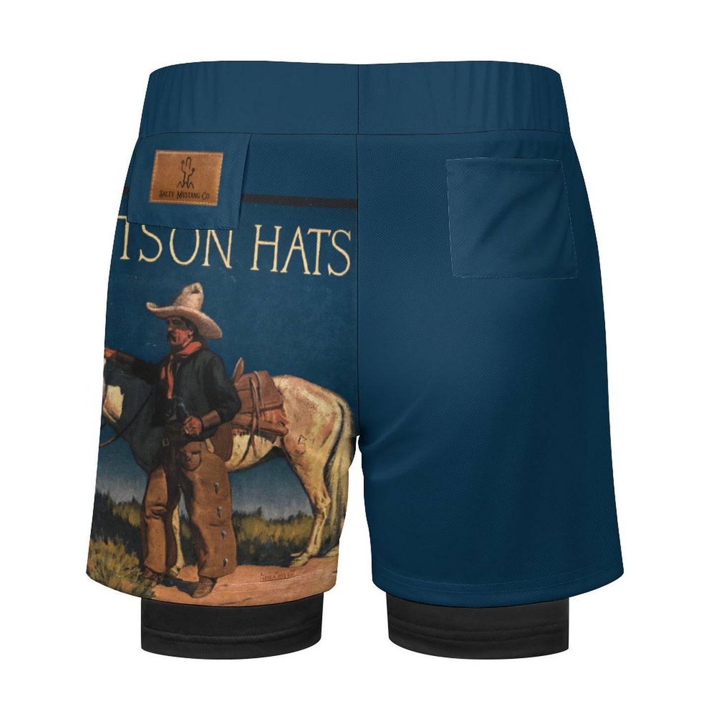 Night Watch Vintage Poster Sports Beach Shorts