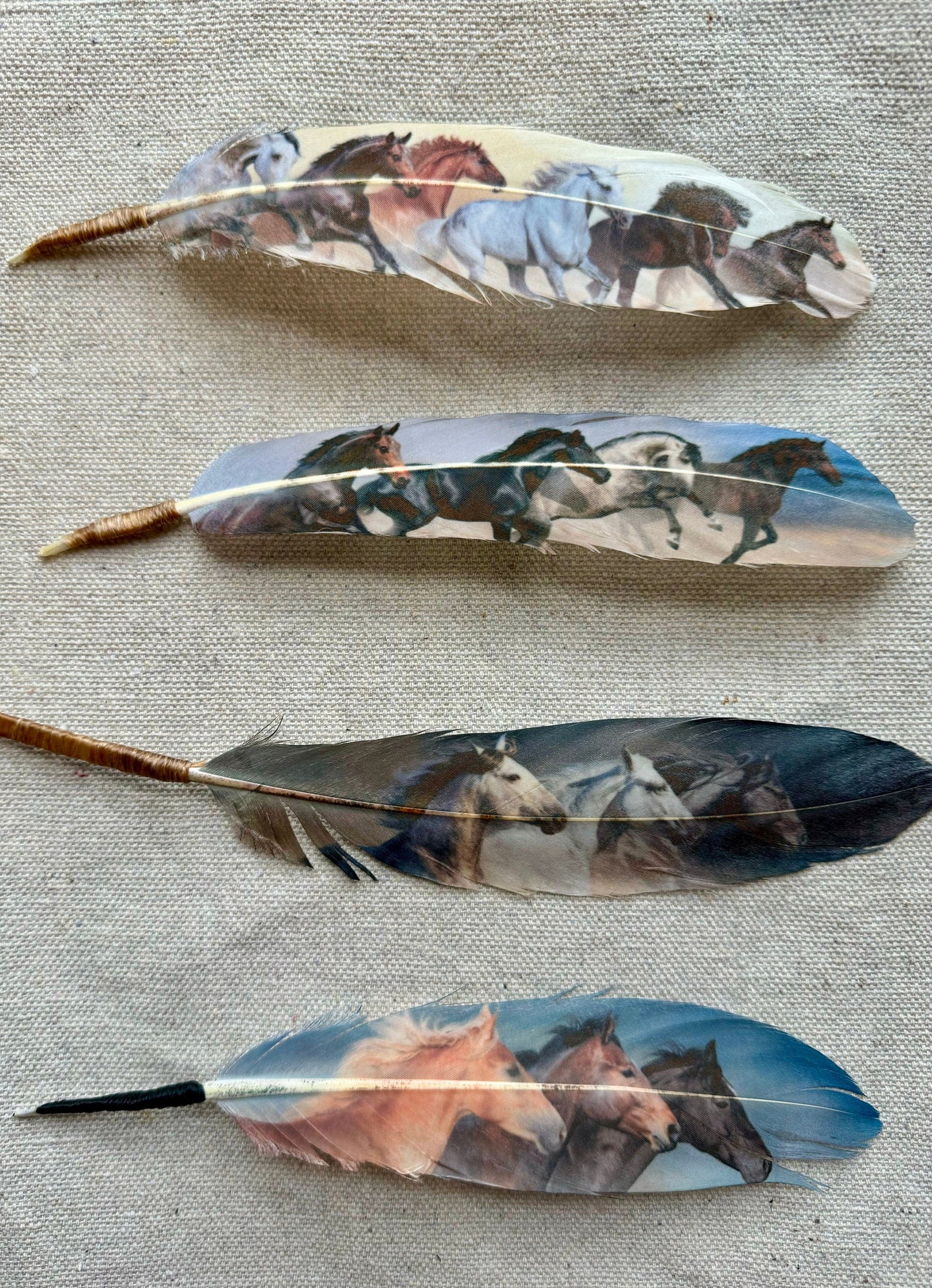 Lone Horse Hat Feather