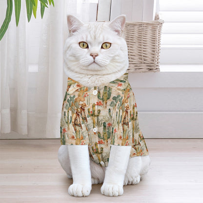 Brewster County Cowboy Button Down Pet shirt