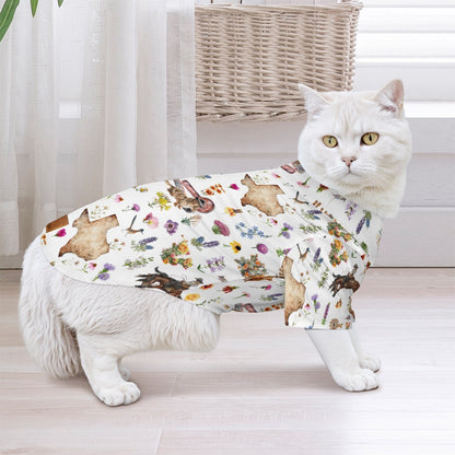 Spring Time In Texas Button Down Pet Shirt
