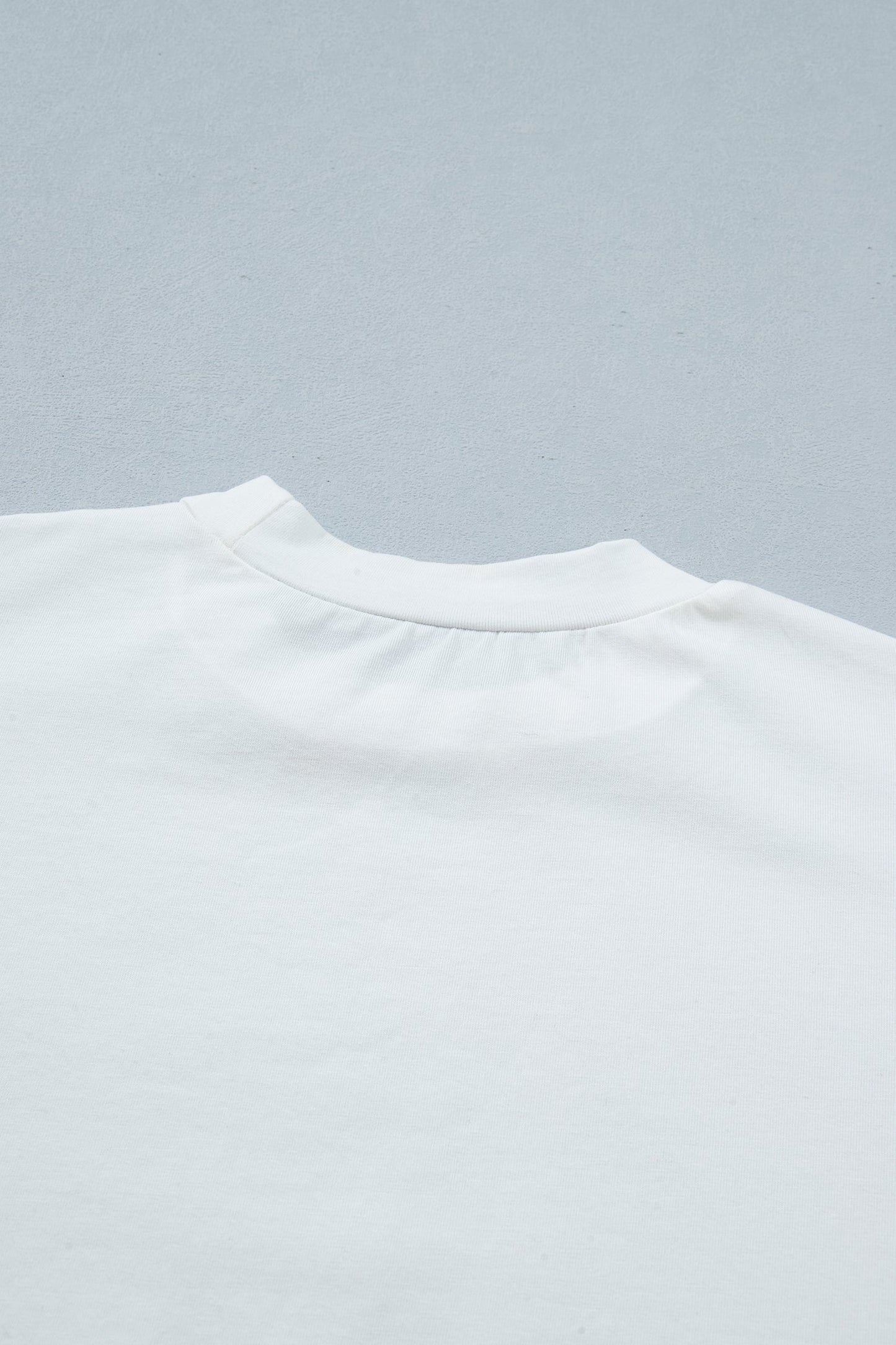 Solid Asymmetric Lace Hem Patchwork T-Shirt