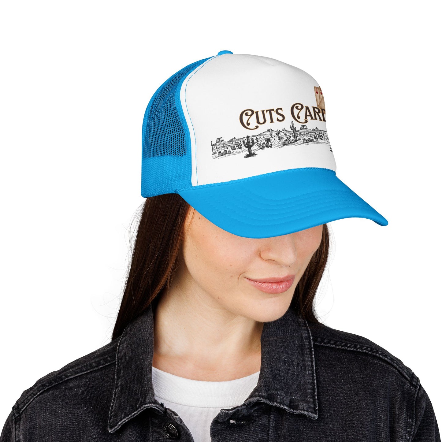 Cuts Cards Foam Trucker Hat