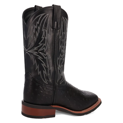 Laredo Stride - Men's Ostrich Leather Cowboy Boots