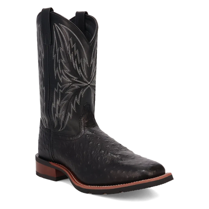 Laredo Stride - Men's Ostrich Leather Cowboy Boots