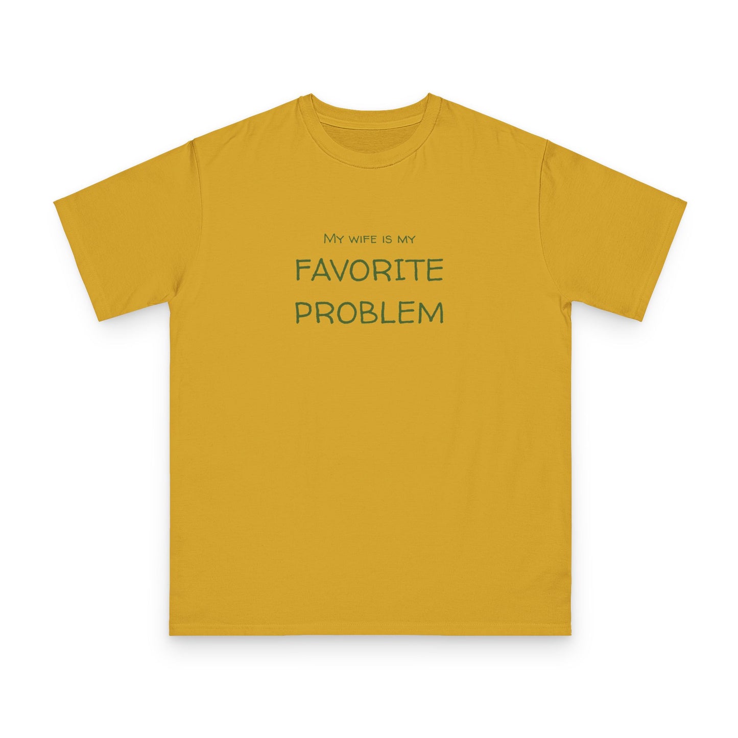 My Wife Is My Favorite Problem Organic Unisex Classic T-Shirt