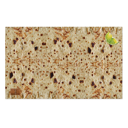 Tortilla & Lime Print Beach Towel