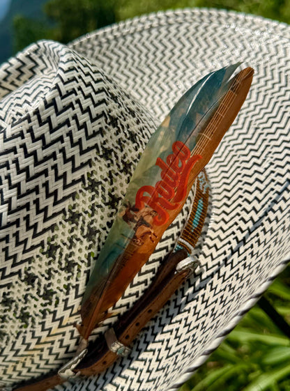 Rodeo Western Hat Feather