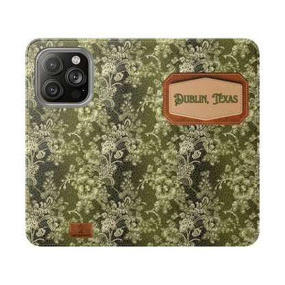 Dublin, Texas Lucky Lace Phone Flip Case Wallet (Samsung & iPhone)