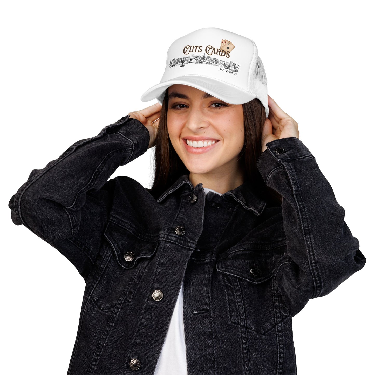 Cuts Cards Foam Trucker Hat