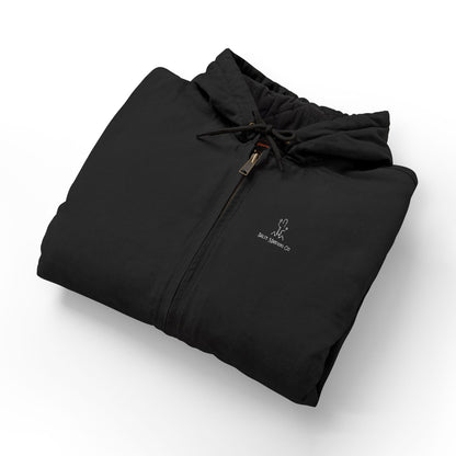 Salty Mustang Co. CornerStone® Men's Duck Cloth Hooded Work Jacket (Embroidery)